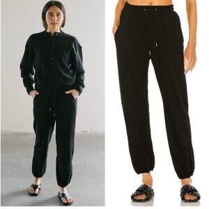 Citizens of Humanity Laila Black Sweatpants Joggers Size Medium
